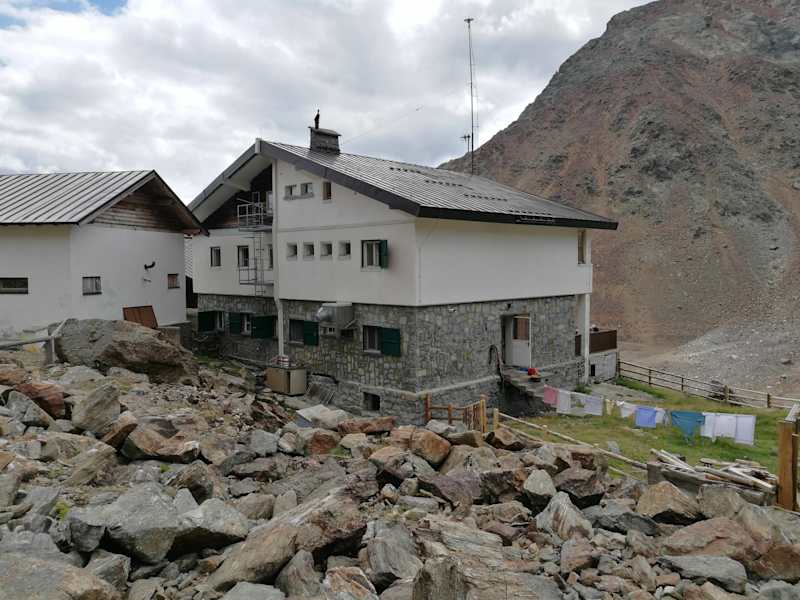 Die Höchster Hütte am Grünsee