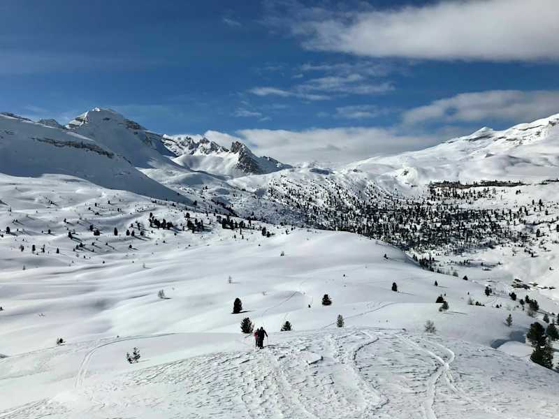 Skitouren und Schneeschuhwanderungen in Klein-Fanes