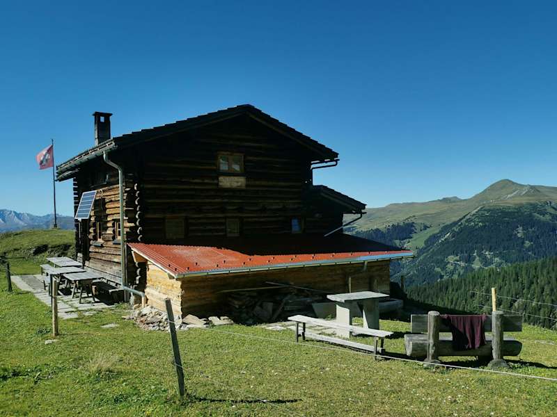 Das Naturfreundehaus Medergerfluh von vorne
