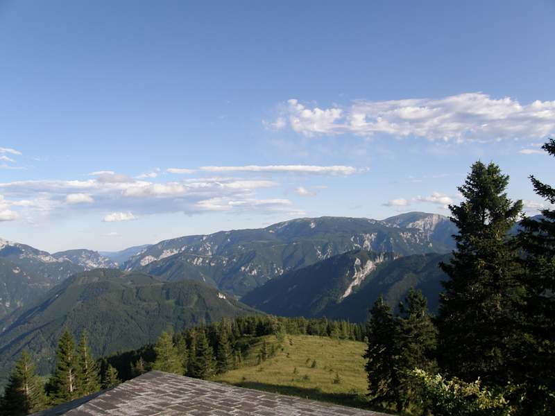 Ausblick in die umliegenden Regionen