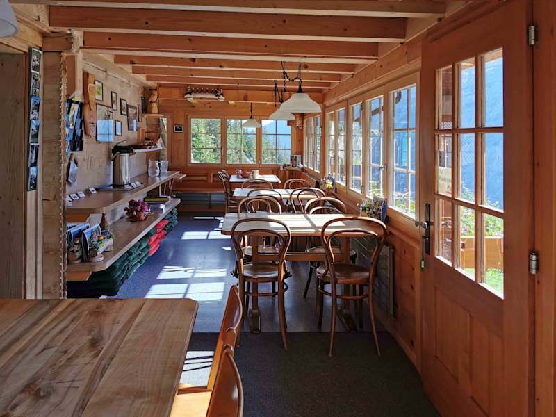 Berggasthaus Tschingelhorn - Veranda