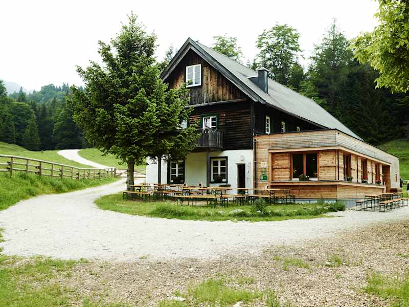 Das Schutzhaus Vorderötscher