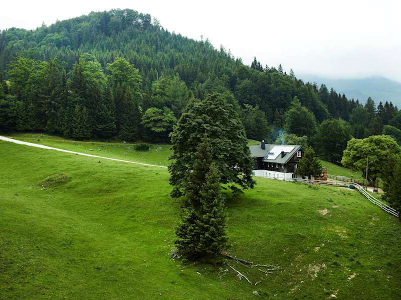 Das Schutzhaus Vorderötscher