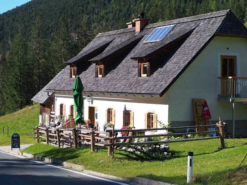 Die Zickerreith ist im Sommer eine beliebte Einkehrmöglichkeit.