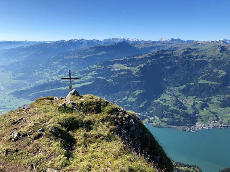 Tiefblick zum Walensee