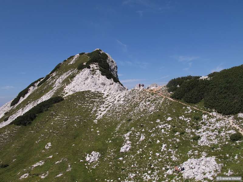 Der Ledinski vrh ist der am leichtesten erreichbare Berg in den zentralen Steiner Alpen.