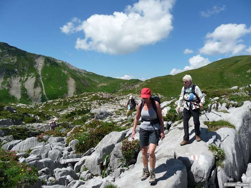 Wanderer im Steinernen Meer – Variante.