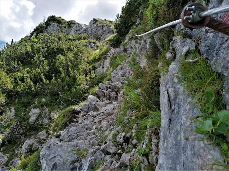 Stinzesteig, nahe Ogrisalm