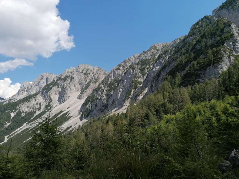 Pischenzasattel: Koschutamassiv