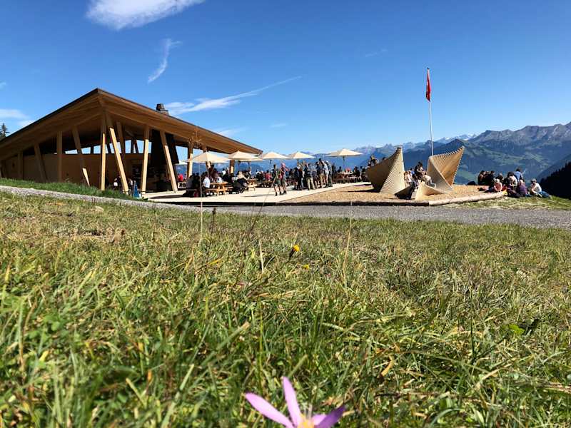 Von der Bergstation Fräkmüntegg über die Alp Gschwänd nach Hergiswil