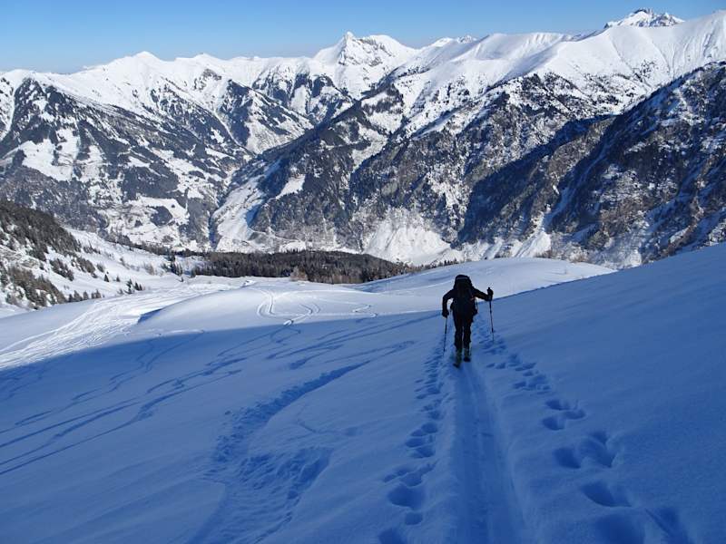 Abstieg zum Karkogel