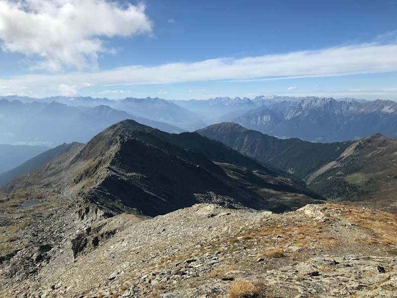 Ausblick von der Kreuzspitze