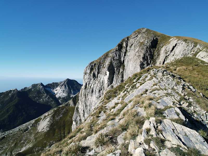 Die wilde Seite des Monte Sumbra.