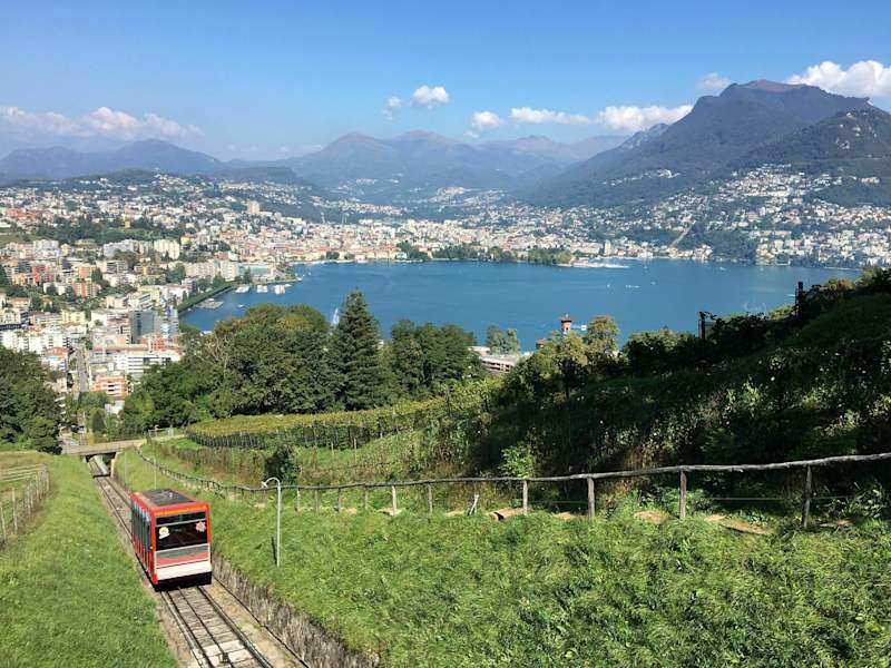 Standseilbahn zum Gipfel