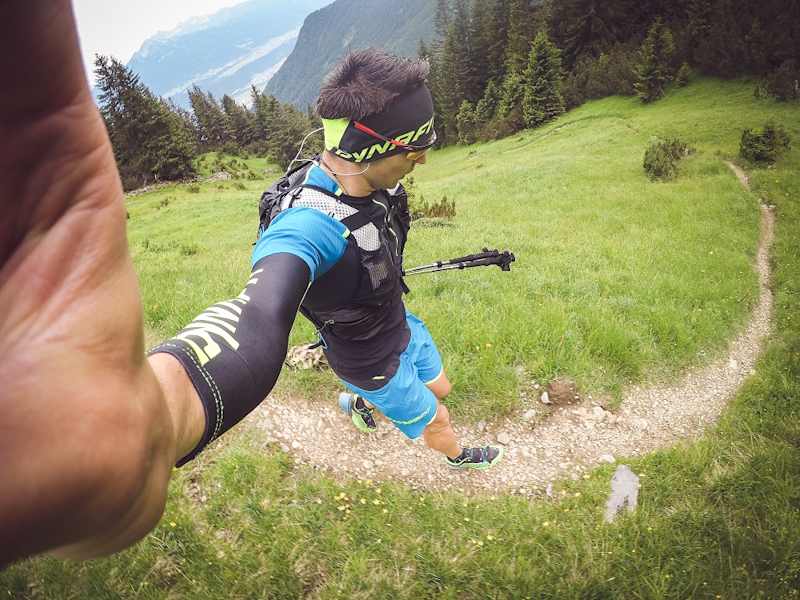 Trailrun auf die Vordere Brandjochspitze