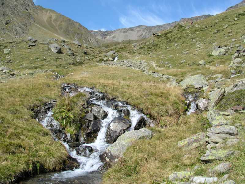 Anstieg zur Similaunhütte von Vernagt