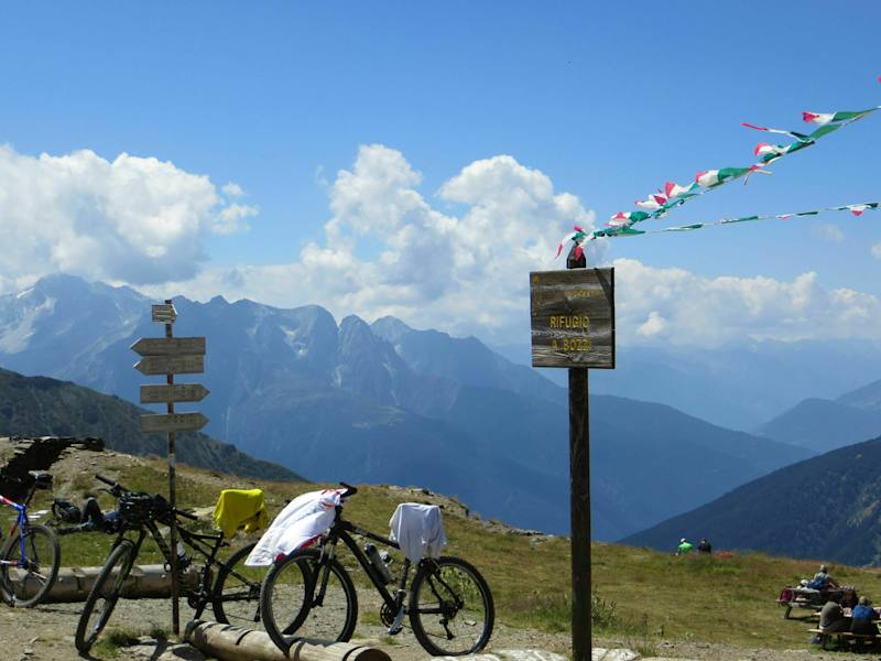 Alpencross auf der Albrechtroute