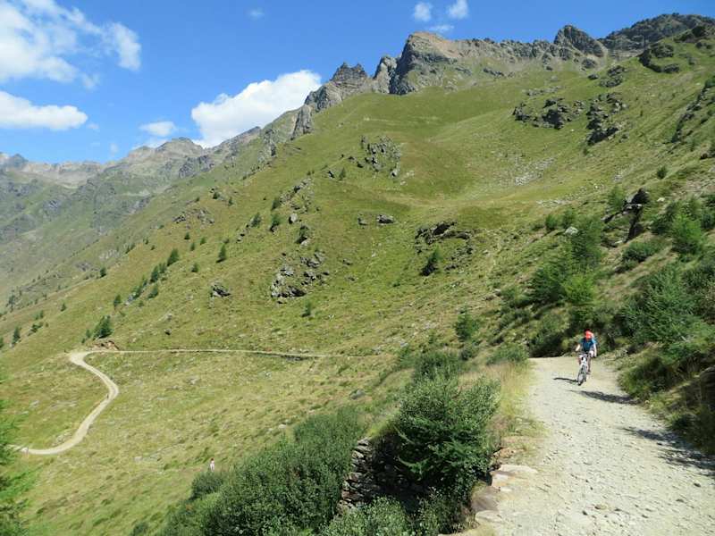 Alpencross auf der Albrechtroute