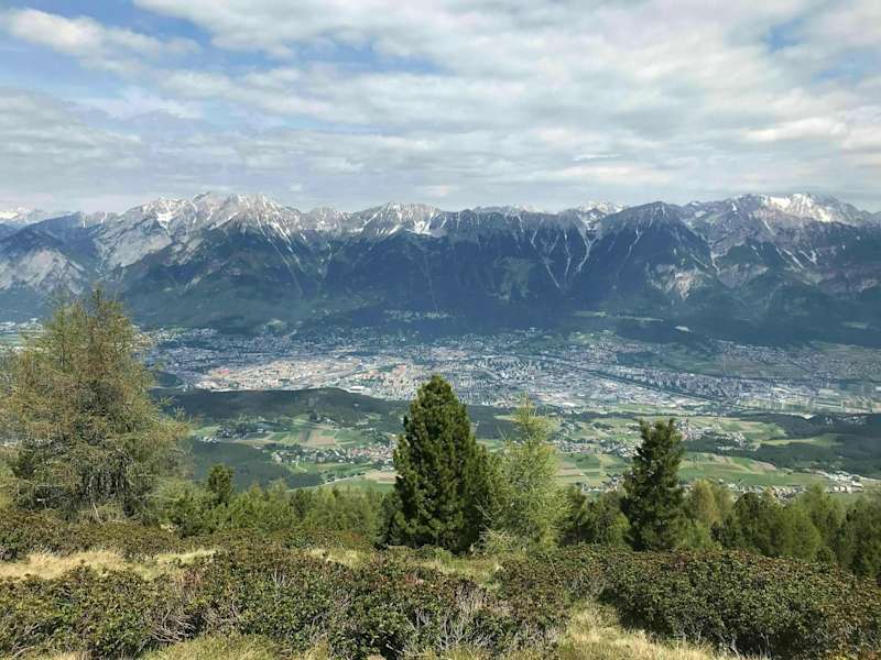Aussicht vom Zirbenweg