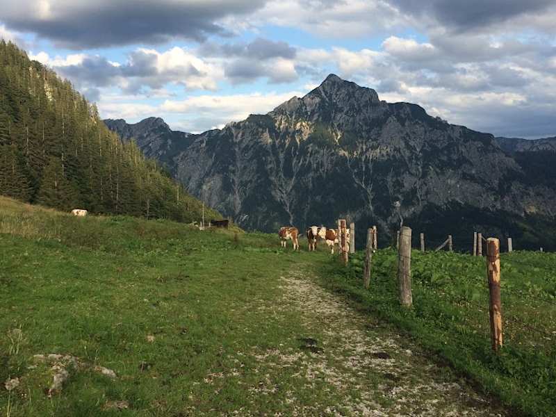 Abstieg von der Bleckwand