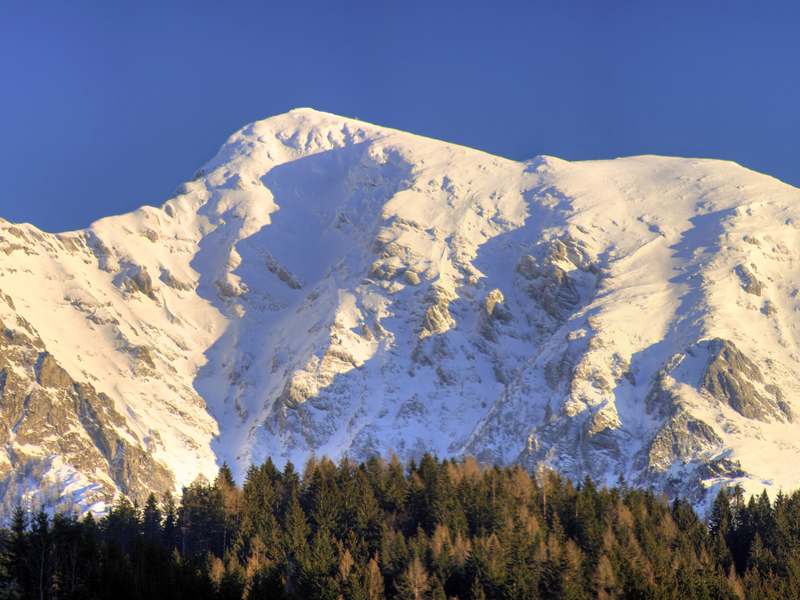 der Pyhrgas im Winter
