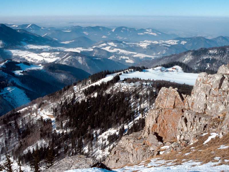 Voralpen-Blick vom Hochstaff nach Nordwesten