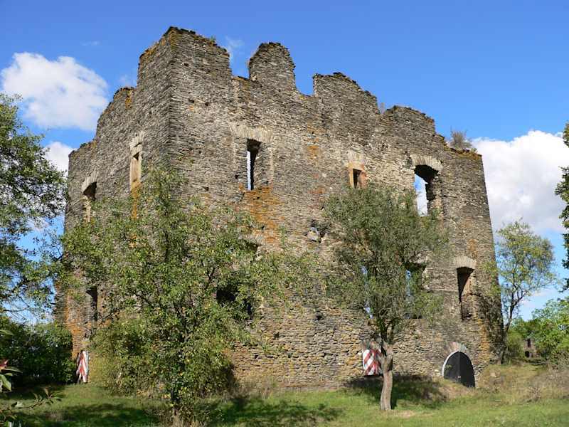 Nachbau des römischen Wachturms