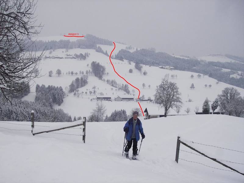 Abfahrt 3 vom Schobersberg
