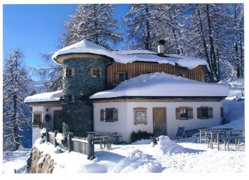 Die Stabanthütte im Winter