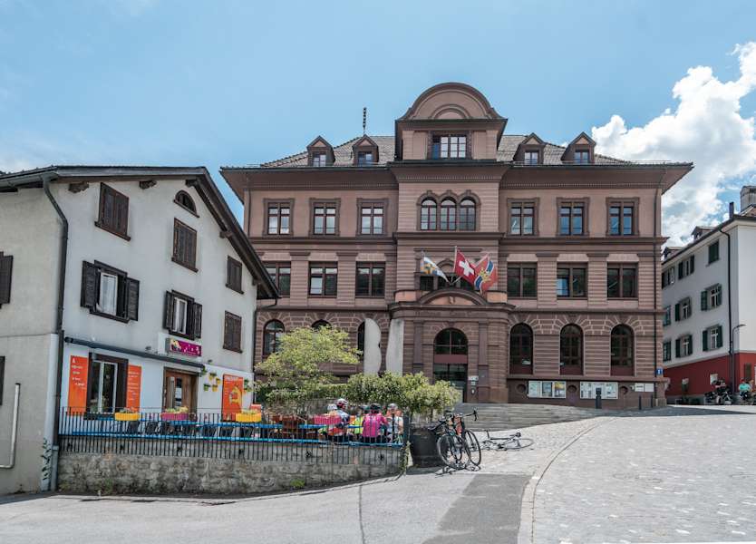 Ilanz, die erste Stadt am Rhein