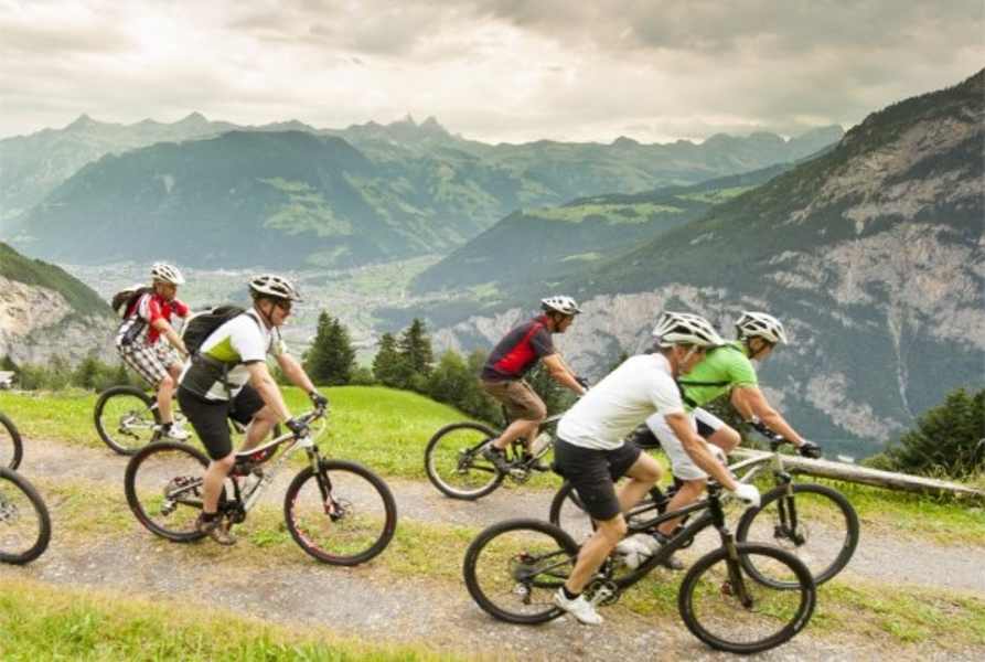 faszinierende Berglandschaft während der kurzen Tour