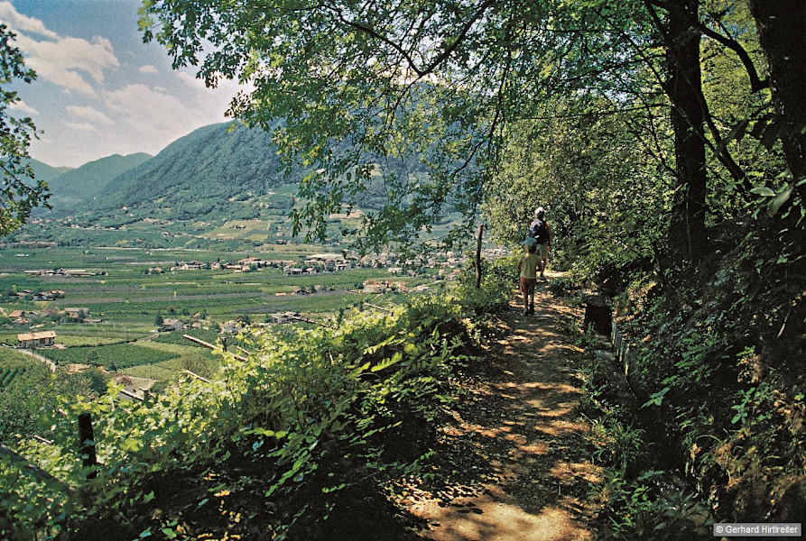 Lauschige, aussichtsreiche Promenade – ein Genuss für die ganze Familie.