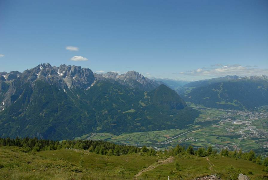 Blick auf den Spitzkofel