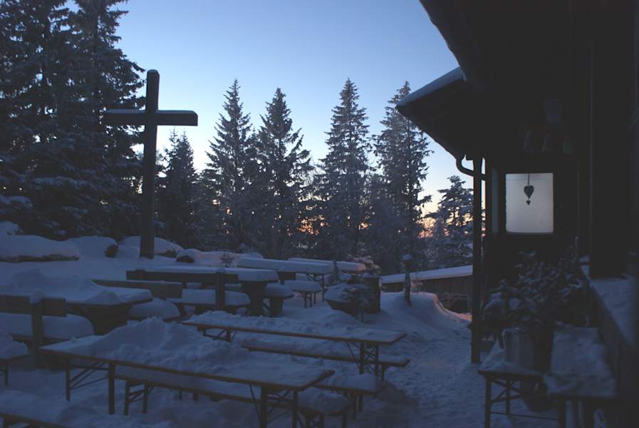 Herrgottschnitzer Hütte