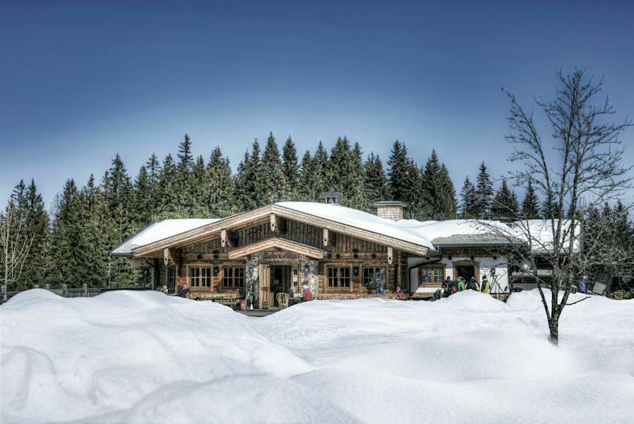 Die Kala-Alm ist auch im Winter ein beliebtes Ausflugsziel