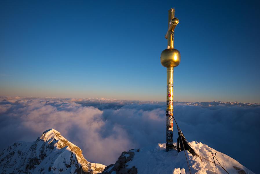 Gipfel der Zugspitze