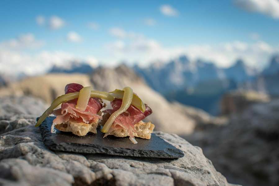 Speck in den Dolomiten