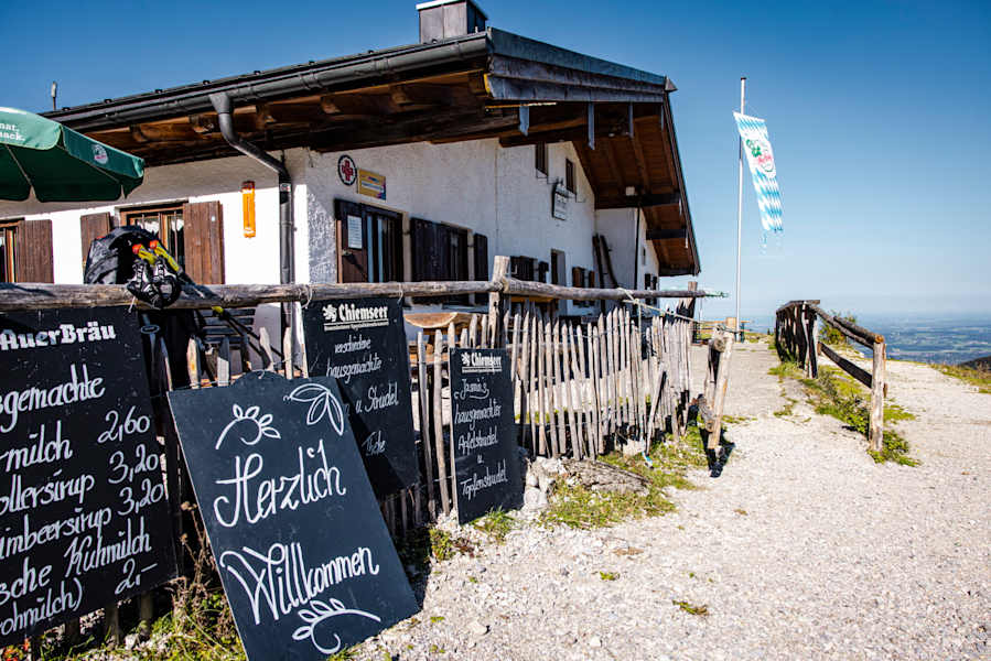 Die Gorialm auf 1.240 m Höhe