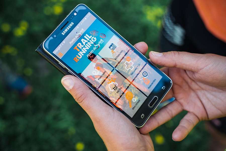Äusserst hilfreich: die Trailrun-App von Portes du Soleil