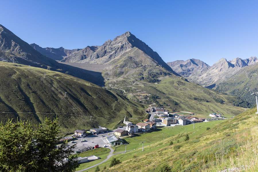 Blick auf Kühtai