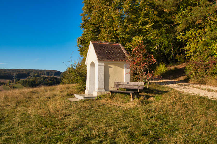 Kapelle am Prälatenweg bei Zwiefalten