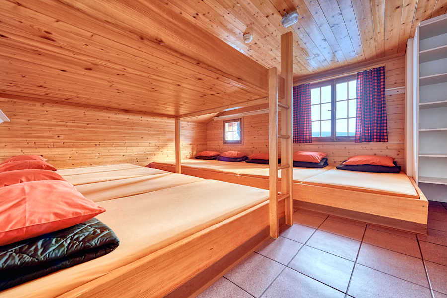 Massenlager im Berghaus Elsigenalp
