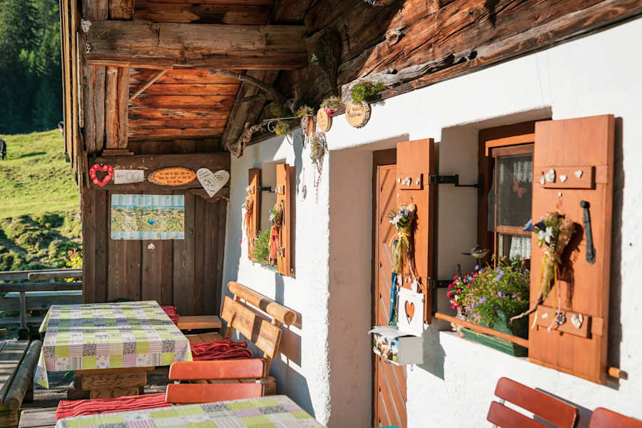 Die Thorau Alm ist besonders urige und gemütlich.