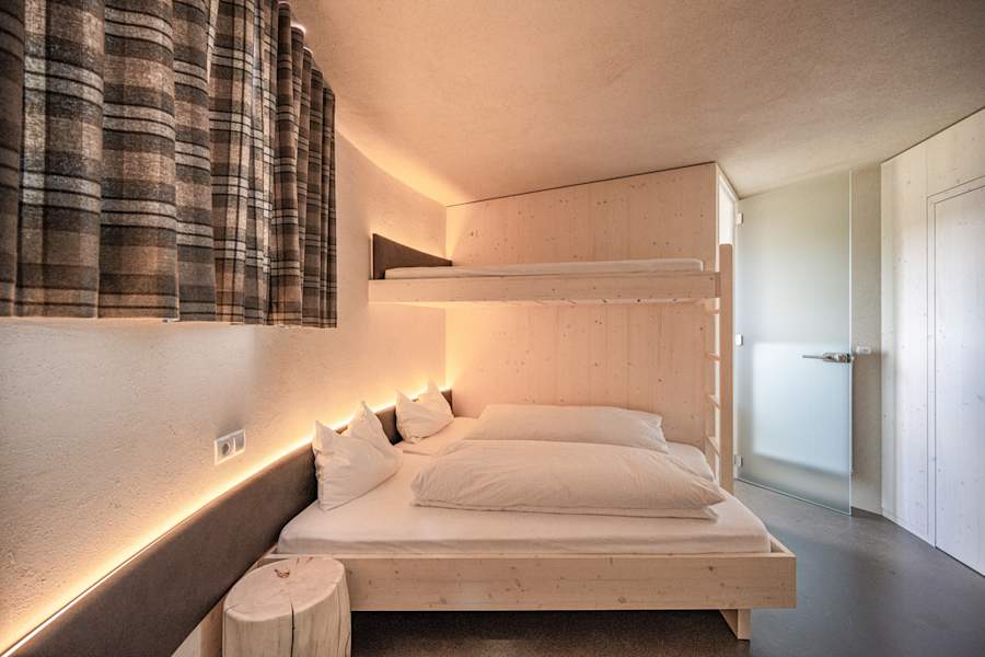 Zimmer in der Tibet Hütte
