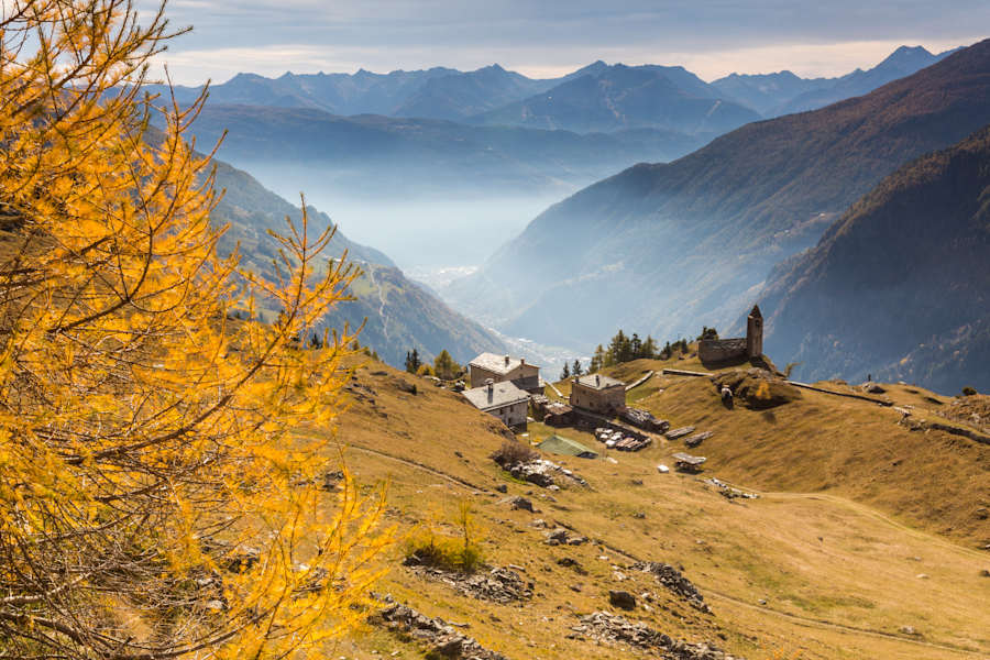 Herbststimmung auf der Alpe