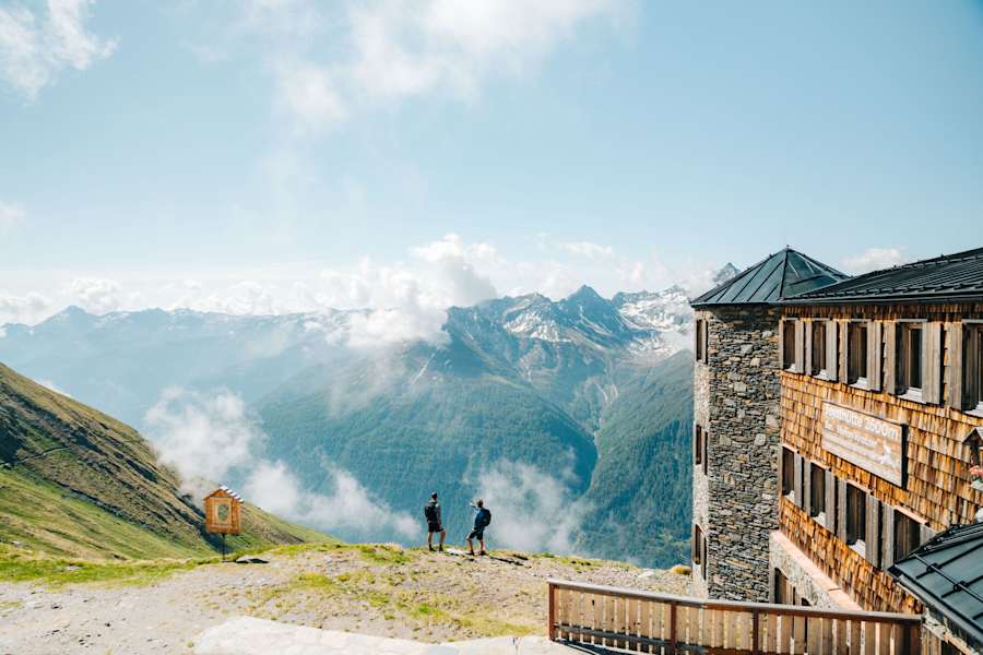 Aussicht Neue Sajathütte