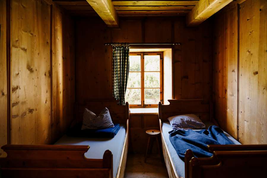 Zimmer in der Berliner Hütte