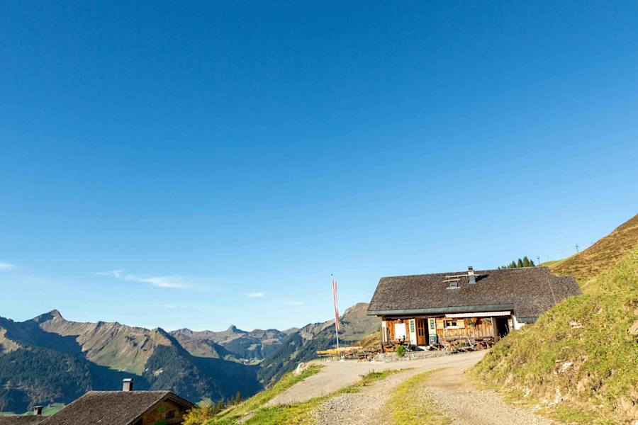 Die Zufahrt zur Breithornhütte