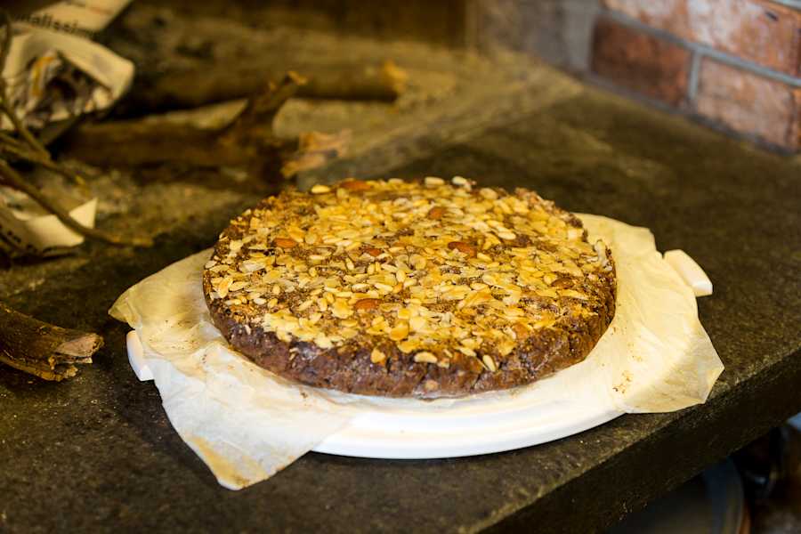 Kuchen auf der Capanna Tamaro
