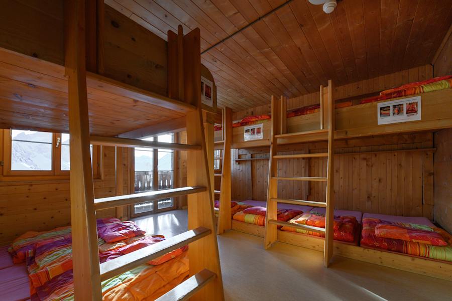 Schlafsaal im Chalet du Soldat